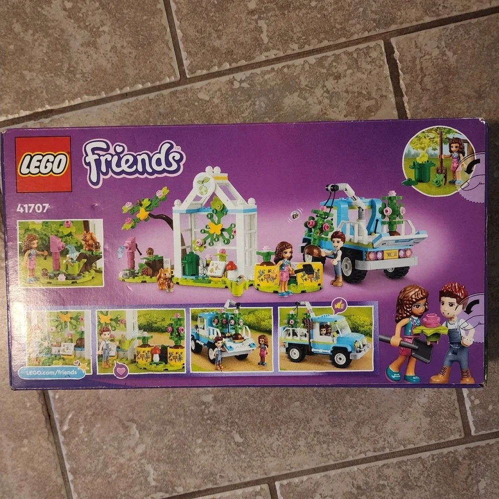LEGO Friends Tree-Planting Vehicle 41707 Building Set 336 Pieces Retired set